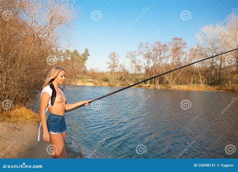 topless fishing